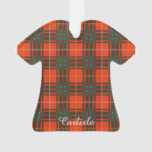 Ornamento Tartan escocês do kilt da xadrez do clã de