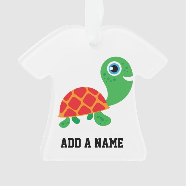 Ornamento Tartaruga impressionante (Frente)