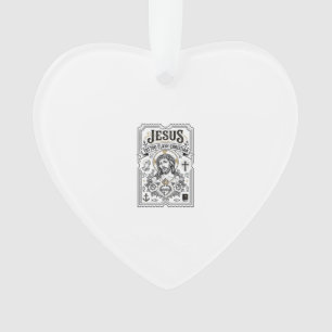 Ornamento Tatuagem Jesus Flash Cristão Jesus Tatuagem Flash
