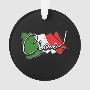 Ornamento Tchau! - Patinete de Veneza italiano e europeu e L