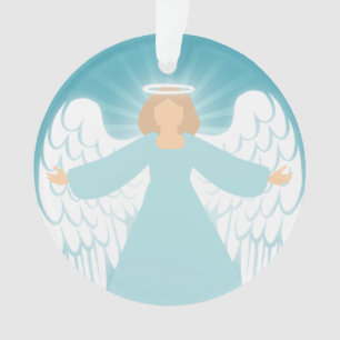Ornamento Teal Angel
