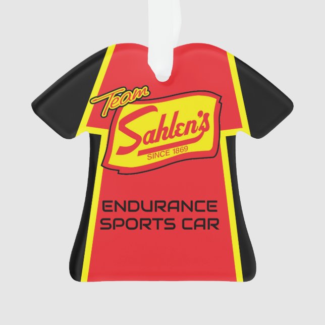 Ornamento Team Sahlen crew uniform ornament  (Frente)
