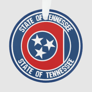 Ornamento Tennessee Round Emblem