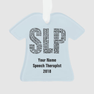 Ornamento Terapeuta de discurso SLP