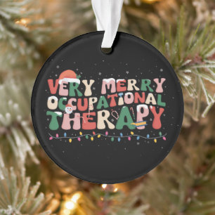 Ornamento Terapia Ocupacional de Natal Muito Alegre TO Natal