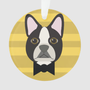 Ornamento Terrier de Boston