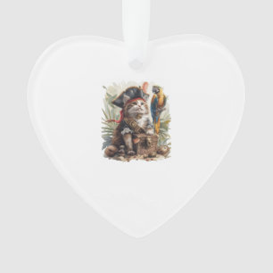 Ornamento Tesouro do Gato Pirata