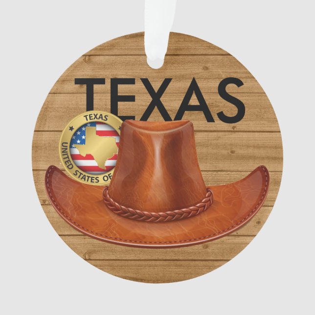 Ornamento Texas - Stetson (Frente)