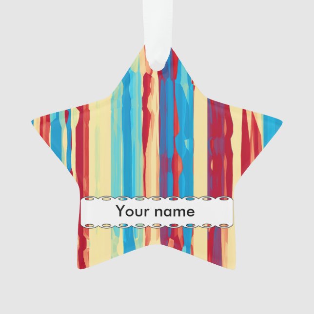 Ornamento Textura de aquarelas (Frente)