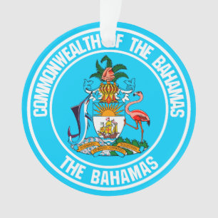 Ornamento The Bahamas Round Emblem