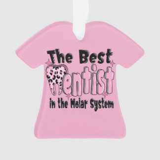 Ornamento The Best Dentist in the Molar System Christmas