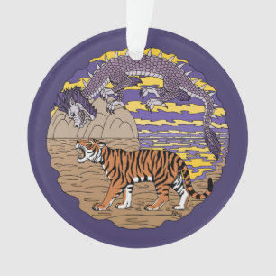 Ornamento Tigre e Dragão