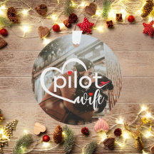 Tipografia de Esposa Piloto Heart & Airplane, Foto