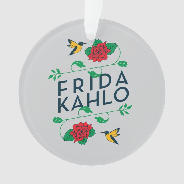 Ornamento Tipografia floral de Frida Kahlo | (Frente)