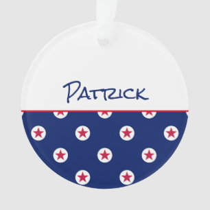 Ornamento Todos os Prêmios de Azul Branco da Equipe Esportiv