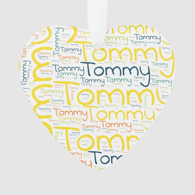 Ornamento Tommy (Frente)