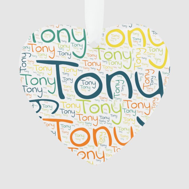 Ornamento Tony (Frente)