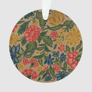 Ornamento Trabalho de arte do Jardim Floral Designer Vintage