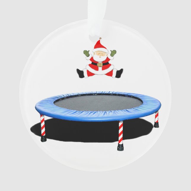 Ornamento Trampoline Personalizado (Frente)