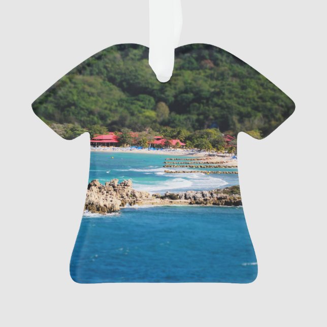Ornamento Tranquil Island Paradise Labadee Haiti (Frente)