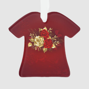 Ornamento Três Rosas de joalharia