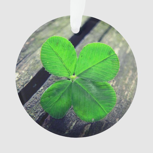 Ornamento Trevo 4 folha (Frente)