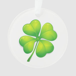 Ornamento Trevo de quatro folhas