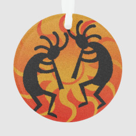 Ornamento Tribal Sun Dancing Kokopelli Sudoeste Natal