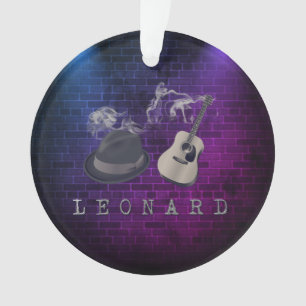 Ornamento Tributo às luzes azuis de Leonard