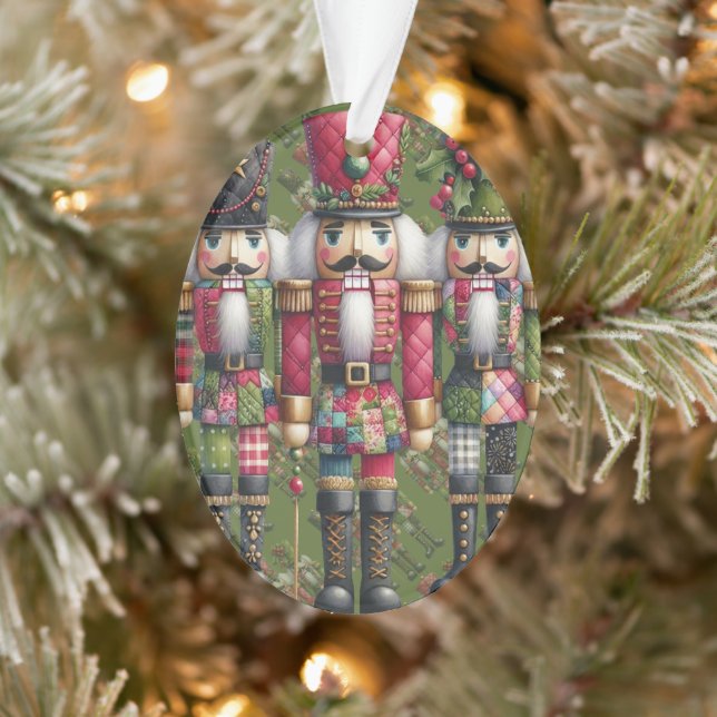 Ornamento Trío de Cascanueces Navideños con Parche Mágico (Árvore)