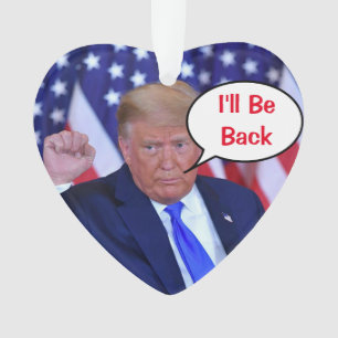 Ornamento Trump 2024 Eu voltarei