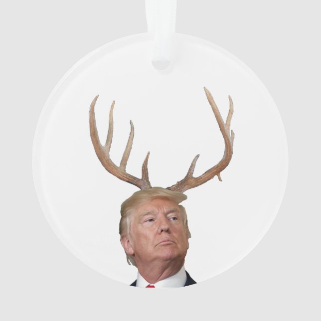 Ornamento Trump Christmas: Senhor Presidente (Verso)
