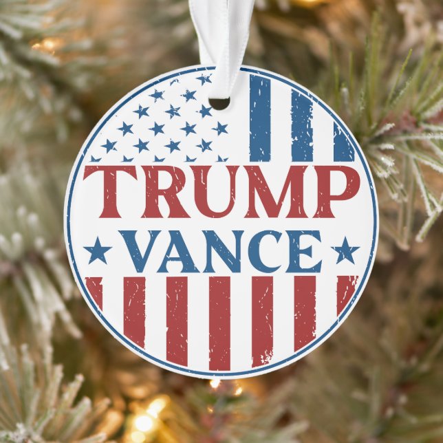 Ornamento Trump Vance (Árvore)