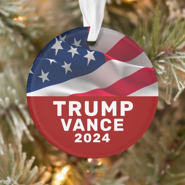 Ornamento Trump Vance 2024 (Árvore)