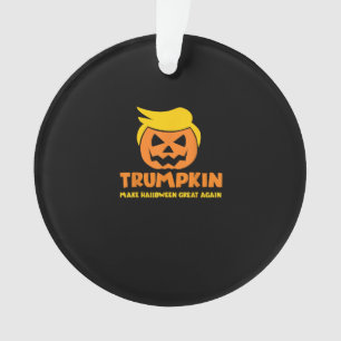 Ornamento Trumpkin Faz Excelente De Halloween De Novo Jack O