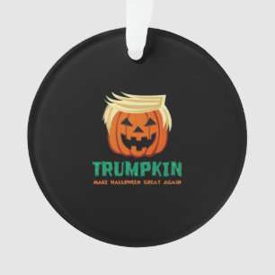 Ornamento Trumpkin Faz Excelente De Halloween Mais Uma Vez C