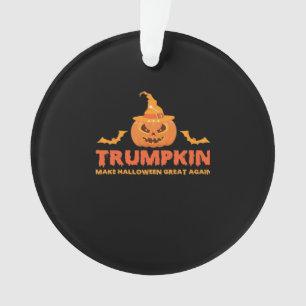 Ornamento Trumpkin Faz Excelente De Halloween Novamente