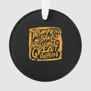 Ornamento Trumpkin Faz Excelente De Halloween Novamente - Au