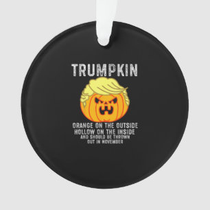 Ornamento Trumpkin Fora Da Dentro