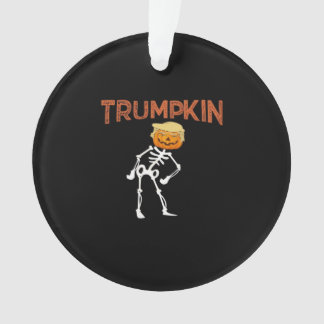 Ornamento Trumpkin Halloween Engraçado Clássico