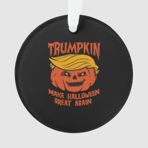 Ornamento Trumpkin Halloween - Faça Excelente De Halloween N