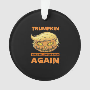 Ornamento Trumpkin Torna O Excelente De Halloween Mais Engra