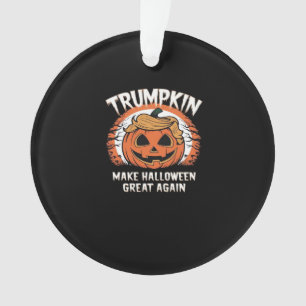 Ornamento Trumpkin Torna O Excelente De Halloween Novamente