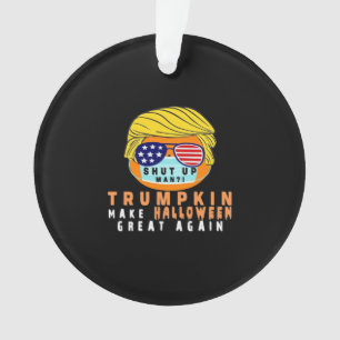 Ornamento Trumpkin Torna O Excelente De Halloween Novamente