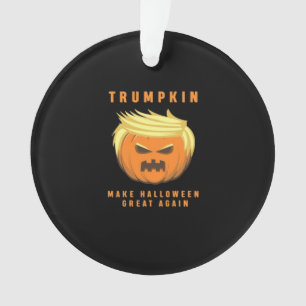 Ornamento Trumpkin Torne O Excelente De Halloween Novamente