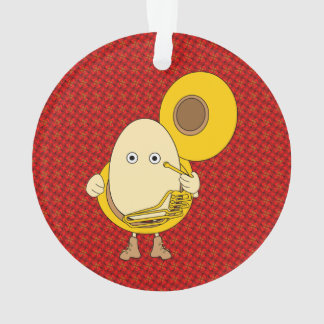 Ornamento Tuba Player Egghead