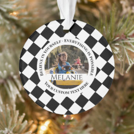 Ornamento Tudo é possível - acredite em si mesmo