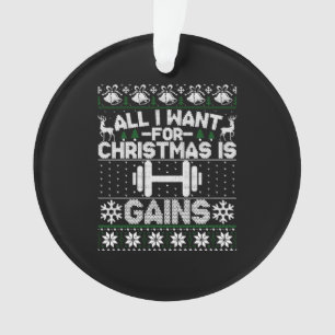 Ornamento Tudo O Que Eu Quero Para O Natal É Ganhar Malhação