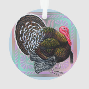 Ornamento Turquia: Tom de Bronze Floral