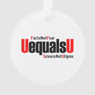 Ornamento U é igual a U - HIV indetectável - Ciência não Est